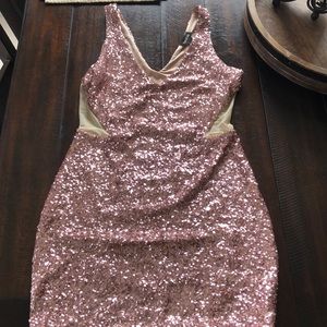 Bebe Sequin Mini Dress ✨